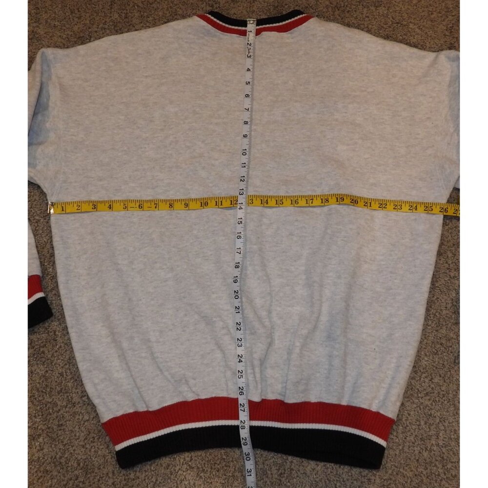 Vintage 1990s Kansas City Chiefs The Game Crew Neck Pullover Sweatshirt XXL - Picture 6 of 6